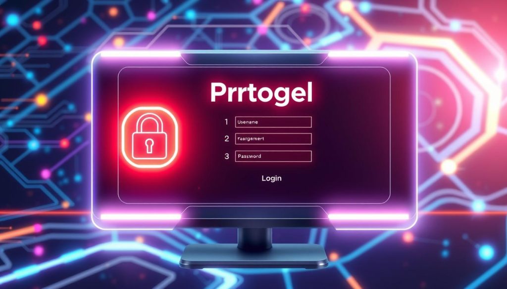 Cara login Protogel